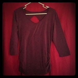 Burgundy Top